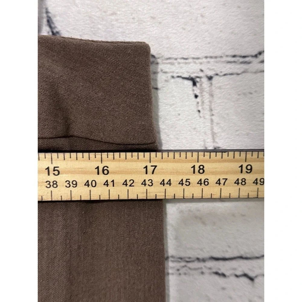 Investments Women's Brown Wide Leg Trousers Size‎ 14L
